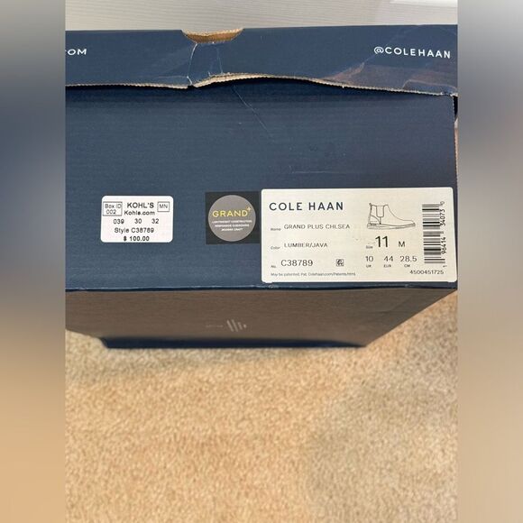 NWB Cole Haan Grand Plus Men's Chelsea Boot Lumber/Java Color Sz 11M - Picture 12 of 12